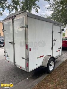 Ready-to-Outfit Empty 6' x 10' Mobile Food Concession Trailer