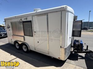 2022 8' x 18'  Kitchen Food Trailer with Fire Suppression System | Concession Trailer