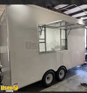 2025 16' Kitchen Food Concession Trailer with Pro Fire System + HCD Insignia