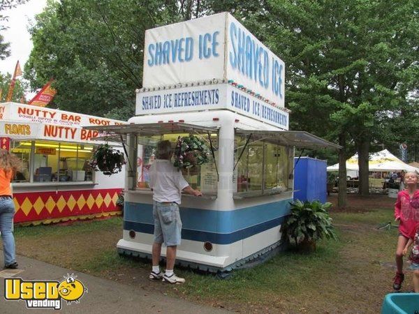10' Waymatic Shaved Ice Concession Trailer