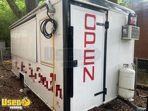 Used 2002 Cargo Craft Food Concession Trailer Working Condition