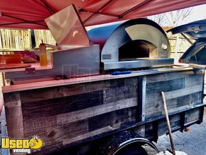 2019 5' x 8' Wood-Fired Pizza Food Trailer with Fontana Forni Oven