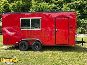 NEW - 2025 7' x 16' Quality Cargo Trailer | Food Concession Trailer