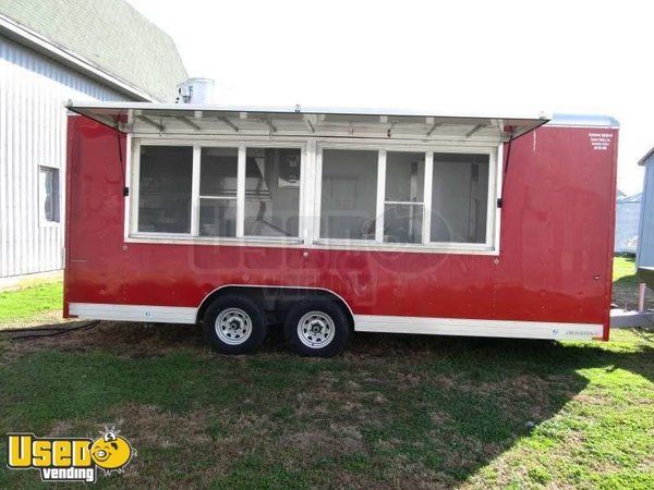 2009 - 8.5 x 20 Wells Cargo Concession Trailer