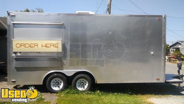 2015 - 8.5 ' x 18' Food Concession Trailer