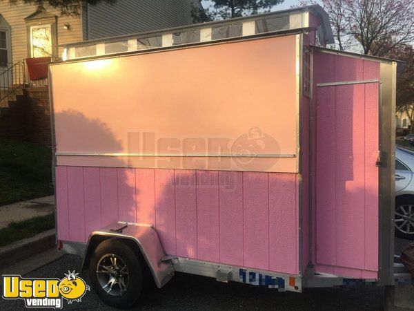 5' x 8' Food Concession Trailer