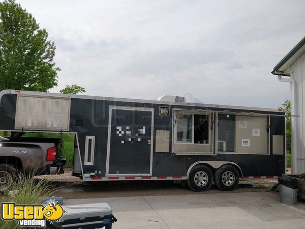 2010 Haulmark 8.5' x 28' Kitchen Food Concession Trailer with Pro Fire Suppression