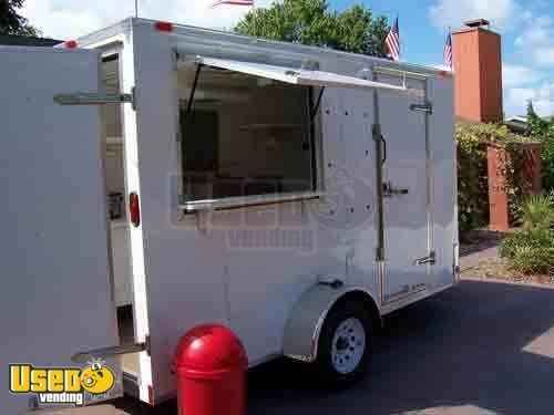 2008 6 x 12 x 7 Concession Trailer. - PICS ADDED