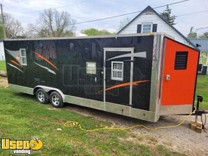 Like-New 2013 Lark 8.5' x 24' Catering Food Trailer with Living Quarters