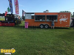 Fully-Loaded 2015 Southwest 8.5' x 20' Kitchen Food Trailer with Porch