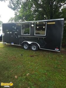 Turnkey - 8.5' x 20' Covered Wagon Food Concession Trailer