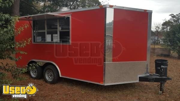 2016 - 8.5' x 14' Food Concession Trailer