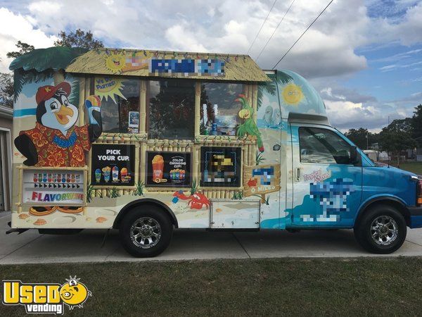 2012 Chevy Shaved Ice Truck