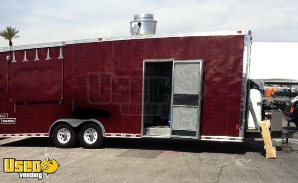 Licensed 2001 - 8' x 28' Haulmark Mobile Kitchen Catering / Concession Trailer