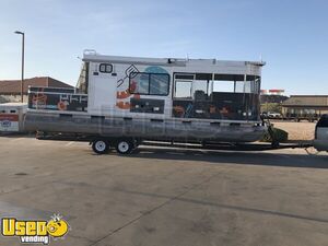 2004 Sun Tracker Party Hut 34' Registered Food Boat / Floating Restaurant