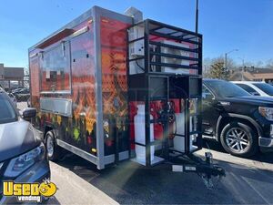 2023 6' x 12' Kitchen Food Concession Trailer | Mobile Food Unit