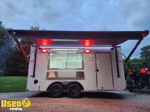 NEW - 2024 8.5' x 16' Empty Concession Trailer | DIY Trailer