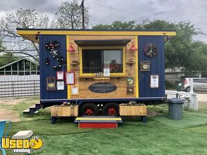2021 8' x 15' Food Concession Trailer Mobile Vending Unit