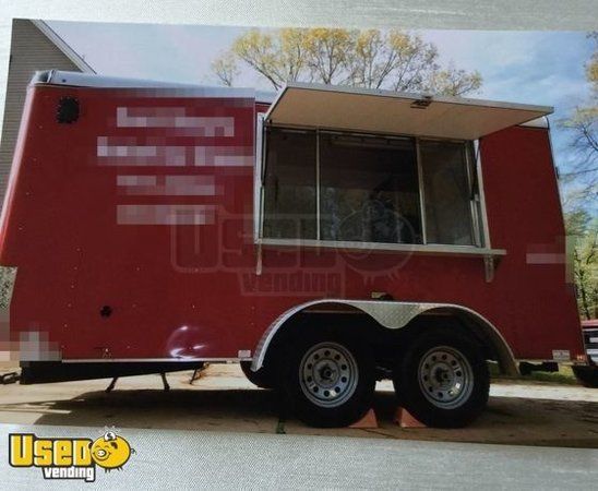 2014 - 7' x 14' Ice Cream / Food Concession Trailer