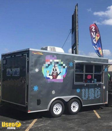 Turnkey 2017 - 8.5' x 14' Doolittle Shaved Ice Trailer