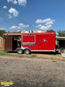 2009 - 9' x 28' Barbecue Rig Food Concession Trailer with Porch