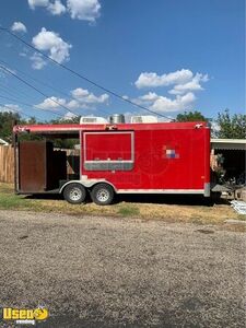 2009 - 9' x 28' Barbecue Rig Food Concession Trailer with Porch