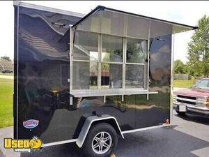 Never Used 2019 United 7' x 12' Ready to Finish Basic Empty Concession Trailer