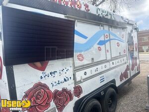2021 - 8.5' x 24' Mobile Kitchen Unit Barely Used Food Concession Trailer