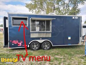Well Equipped - 2000 8.5' x 18' Kitchen Food Concession Trailer