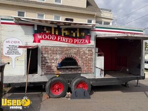 Versatile - Brick Oven Pizza Concession Trailer Mobile Food Unit