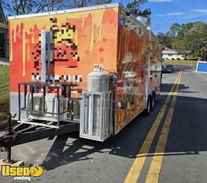 2022 8' x 20' Food Kitchen Concession Trailer Mobile Vending Unit