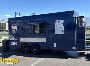 2025 8' x 18' Kitchen Food Concession Trailer with Pro Fire System