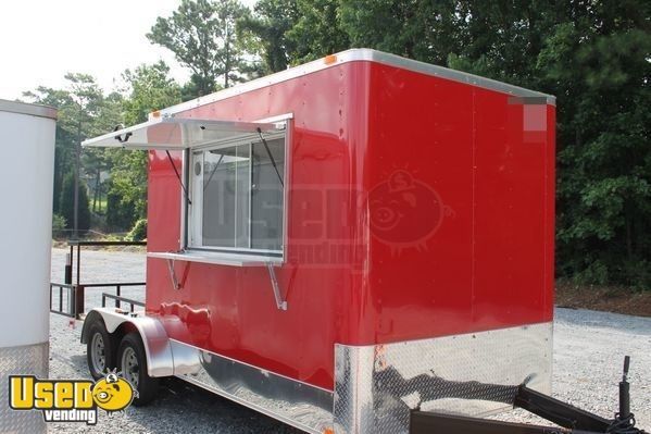 2015 - 7' x 18' BBQ Concession Trailer