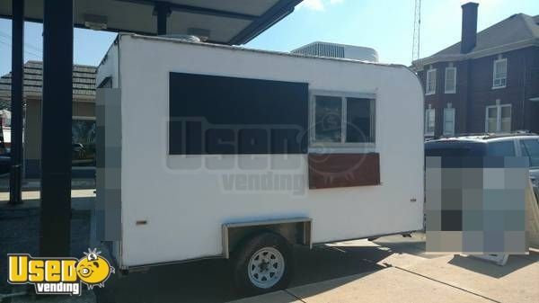 7.5' x 12' Food Concession Trailer