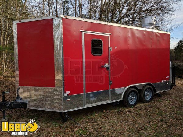 2017 - 8' x 16' Food Concession Trailer