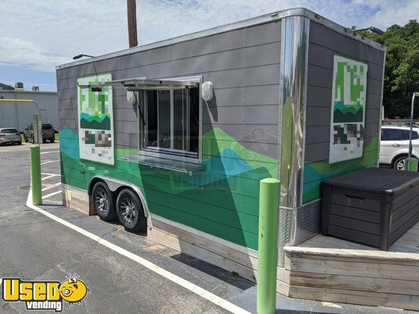 2019 Anvil 7FY 8.5' x 18' Coffee and Espresso Trailer with Restroom
