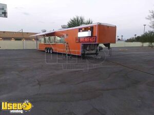 NEW 2019 8.5' x 53' Never Used Kitchen Trailer w/ 3 Workstations + 2 Bathrooms