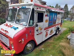 Chevrolet P30 19' Classic Soft Serve Ice Cream + Slush Truck