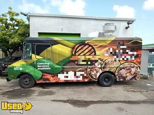 Used Chevrolet Step Van Kitchen Food Truck with Pro-Fire System