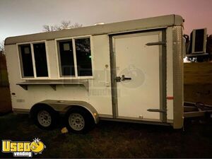 New - 2015 7' x 14' Kitchen Food Trailer | Food Concession Trailer