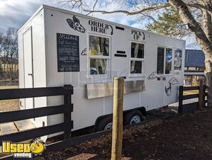Custom Built - 16' Wood Fired Pizza Concession Trailer | Mobile Pizzeria