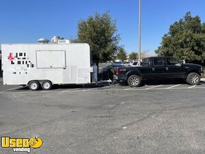2011 8.6' x 18.5' Kitchen Food Trailer with Pro-Fire Suppression and Insignia