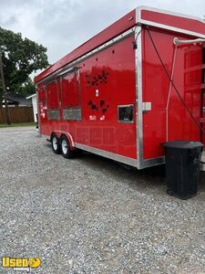 Clean - 2023 Kitchen Food Trailer with Fire Suppression System | Concession Trailer
