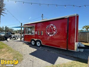 2019 20' Food Concession Trailer Mobile Kitchen w/ Pro Fire System
