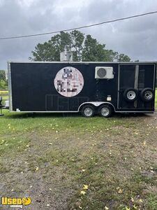2019 8' x 18' Lark Kitchen Food Concession Trailer with Fire Suppression & Porch