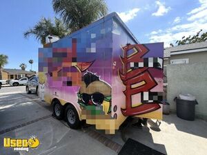 2022 8.5' x 14' Kitchen Food Concession Trailer with Pro Fire System