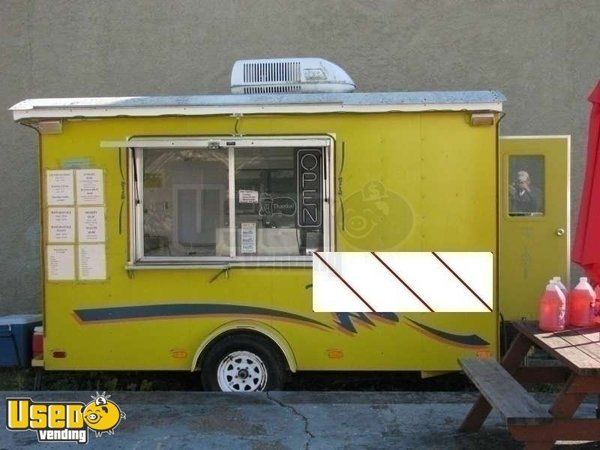 2003 - 6 x 12 Sno-Pro Shaved Ice Concession Trailer