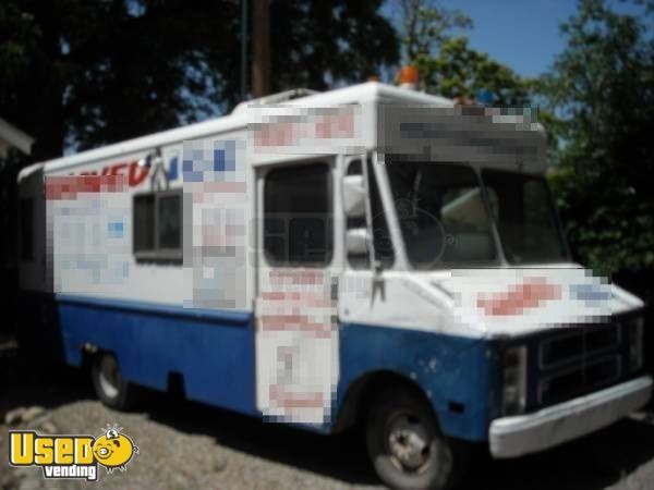 Chevy Shaved Ice Truck