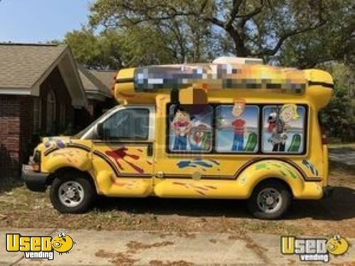 2013 Chevy Shaved Ice Truck