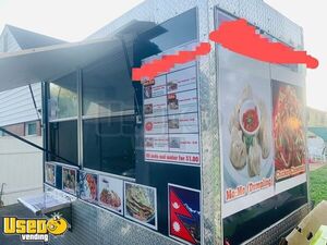 Ready for Business Compact 4' x 8' Street Food Concession Trailer